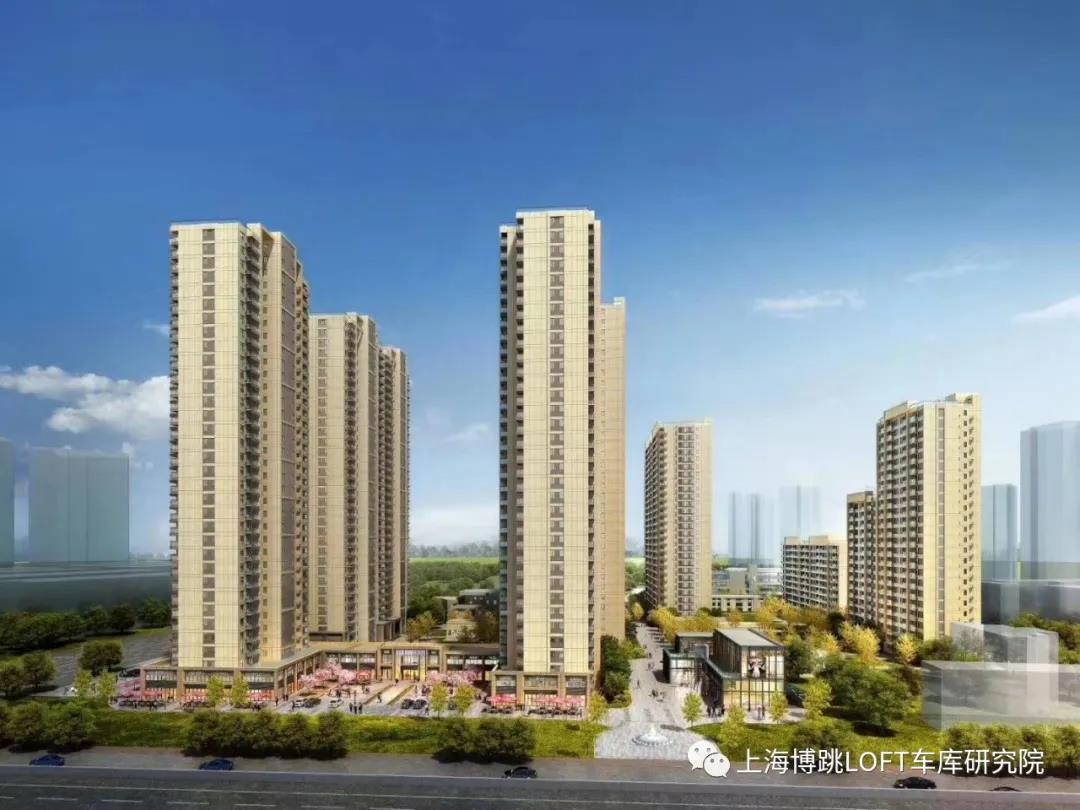 哈密采用了LOFT车库武汉当代集团春风十里项目现已结构封顶！